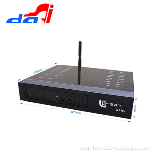 [2013 Hot Sale] DVB-S Satellite Set Top Box MPEG4 Sunplus 1512 GPRS Full HD Q13G